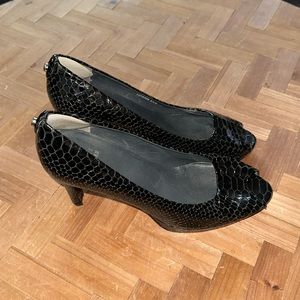 Stuart Weitzman Peep Toe Heels